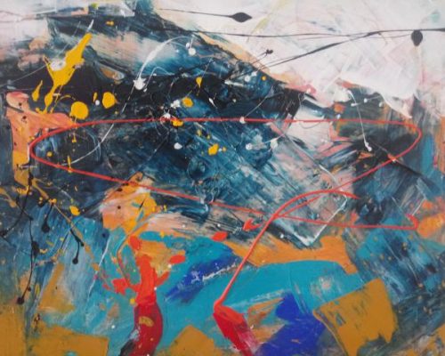 Ramón de Jesús Pérez y la sencillez impresionante del azul y el gris