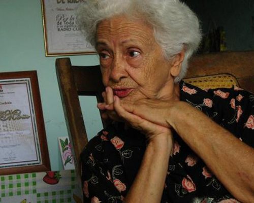 La voz en el éter de Vilma Pérez de Aguiar