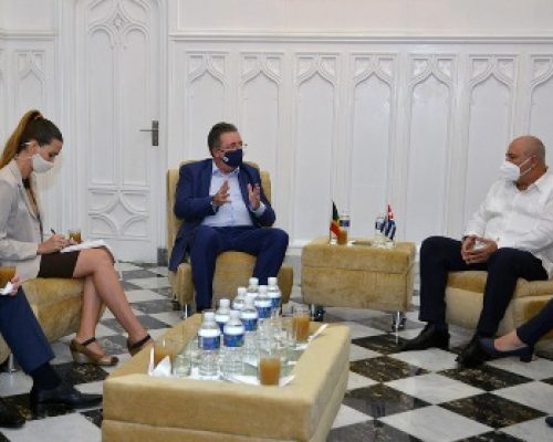 Sostuvo encuentro Ministro Presidente de la Región Bruselas Capital con titular cubano de Cultura