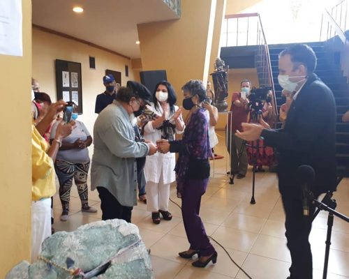 Rinden homenaje a Agustín Villafaña en el contexto del aniversario 169 del natalicio de José Martí