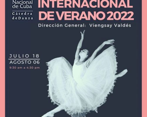 Ballet Nacional de Cuba prepara Taller Internacional de Verano 2022