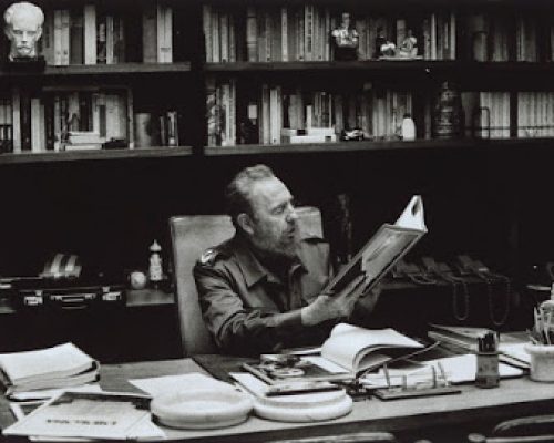 Fidel, pasión por la lectura