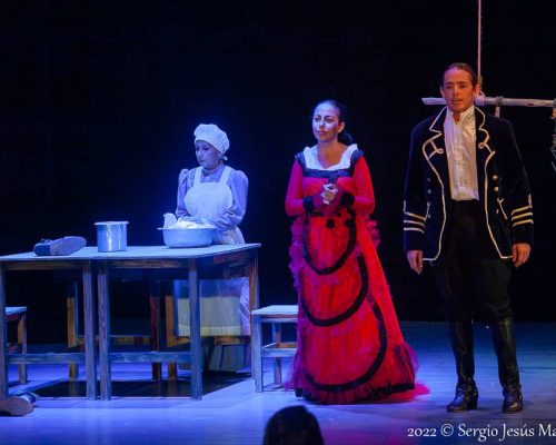 Primeras palmas para Rolando Estévez en La Señorita Julia, de Teatro Icarón