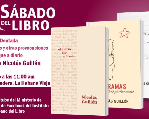 Homenaje a Nicolás Guillén en Sábado del Libro
