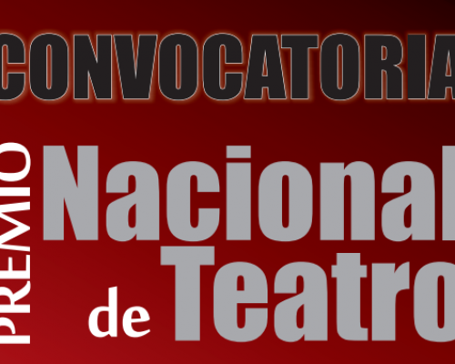 Convocan al Premio Nacional de Teatro 2023
