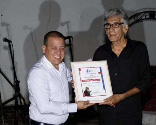 Reconocen en la UNEAC a Nolberto Reyes, padre del Teatro en Granma