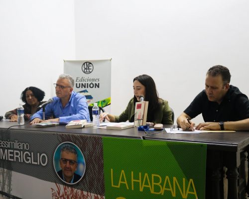 Massimiliano Smeriglio presenta en Cuba su novela «Se Bruciasse la cittá»