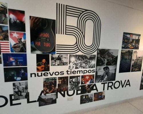 Exposición homenaje a 50 años del Movimiento de la Nueva Trova