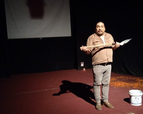 Estrenan obra del colectivo artístico Corporación Tribu Poliedros en Santa Clara
