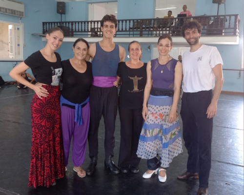 España en el quehacer coreográfico del Ballet Nacional de Cuba