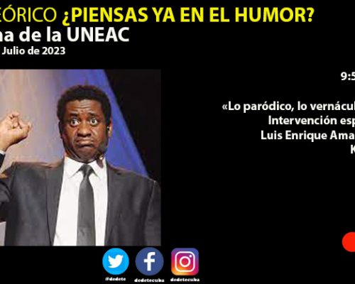 En la Uneac, evento teórico ¿Piensas ya en el humor?