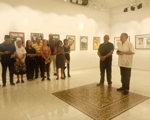 «Contra la pared», una exposición que rinde homenaje a las festividades de la ciudad guantanamera