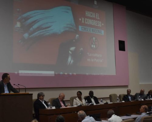 Sesionó Consejo Nacional de la UNEAC, camino al X Congreso de la organización