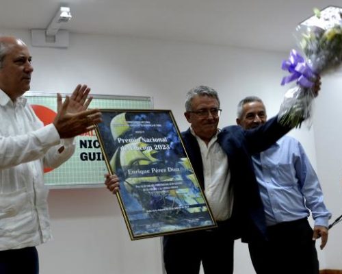 Enrique Pérez Díaz, líder del mundo editorial cubano