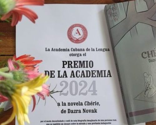 Academia Cubana de la Lengua premia a la novela Chérie