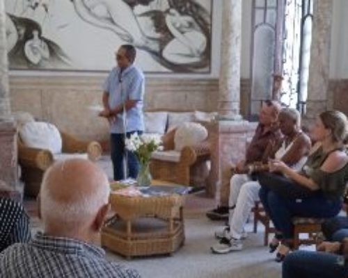 Juan Gualberto y Carilda: evocación de la UNEAC en la tertulia de la matanceridad