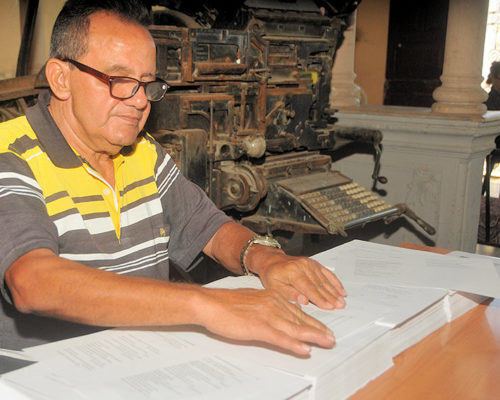 “Encuadernar es un arte”