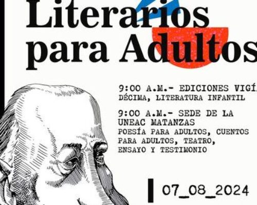 Realizarán encuentro de Talleres Literarios para adultos