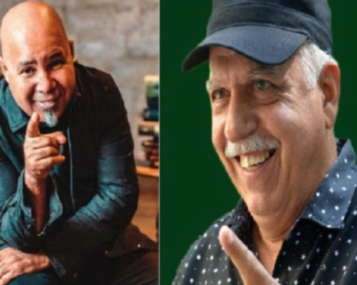 Roberto Chile y Díaz Pimienta en expo llena de cubanía