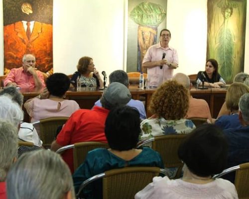 Proceso preparatorio de los delegados al X Congreso de la UNEAC inicia con encuentro junto al canciller Bruno Rodríguez Parrilla