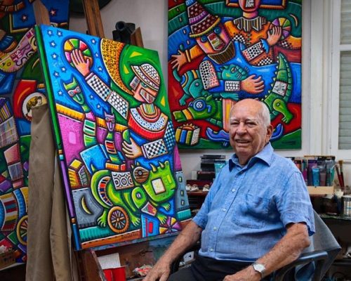 La vida y los colores del gran maestro y pintor Alfredo Sosabravo